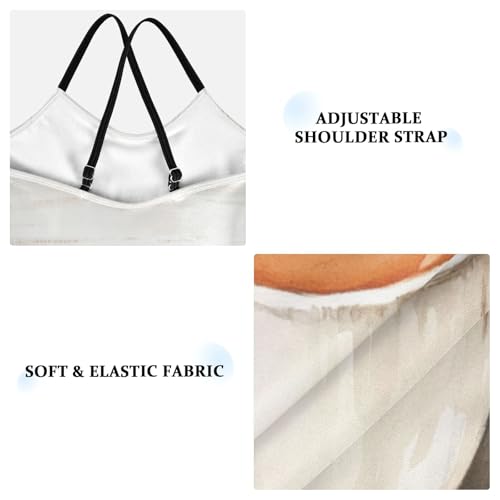 KLL Swimsuit for Girls 1-Piecing Swimwear Toddler Girls Swim Suit 4T Coffee3