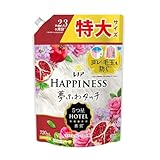 P&G レノア ハピネス 夢ふわタッチ 柔軟剤 ザクロ＆フローラル 詰め替え 特大 720mL