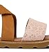 Sorel Women's Fashion Flat Sandal, Pearlescent, Canyon Gold, 12