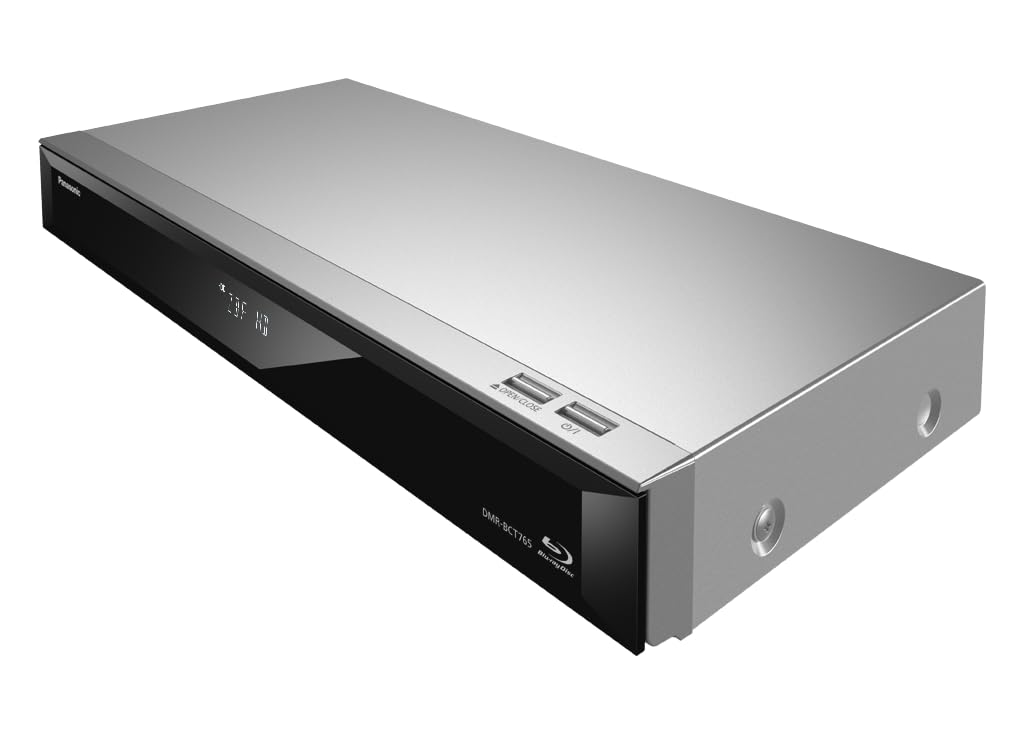 Panasonic DMR-BCT765 - 3D Blu-ray-Recorder mit TV-Tuner und HDD - Hochskalierung - Ethernet, Wi-Fi (DMR-BCT765AG)
