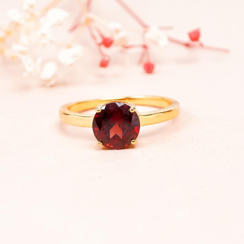 Bague de déclaration solitaire en argent pour un mariage bohème