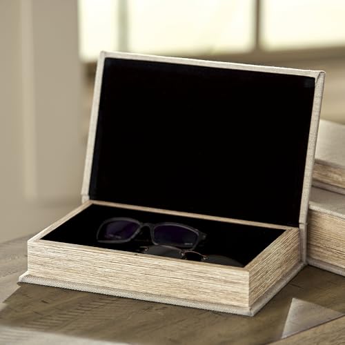Signature Design by Ashley Keepsake Box Set of 3, Beige Linen, Jolina - image 7