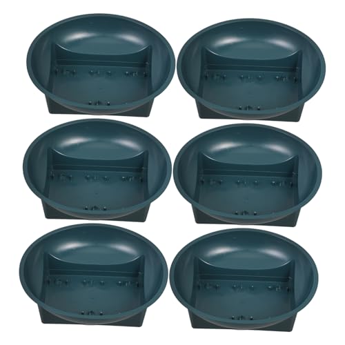 Milisten 6pezzi Fioriera Decorativa Per Cimitero Da Vasi Rotondi Per Composizioni Floreali Per Decorare Con Fiori Freschi o Artificiali