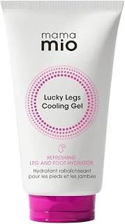 Mama Mio Lucky Legs Cooling Gel 125 ml | Refreshing Leg and Foot Hydrator | Soothes Puffy Legs, Feet and Ankles | 98 Percent Natural Origin