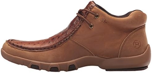 Roper Mens Brody Shoe, Tan, 9 | Image 7