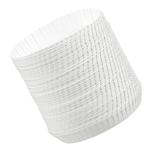 NULYLU 100pcs Cup Lids Cover for Drinks Suitable for Hotels Restaurants and Events Leak Splash Drink Covers for Glasses
