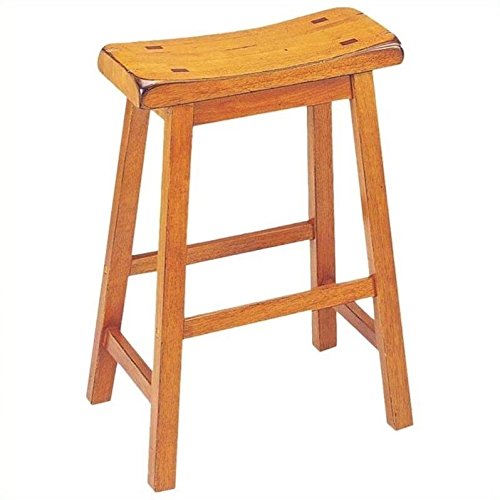 Acme Furniture Gaucho 24" Counter Stool in Oak (Set of 2) - Image 5