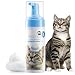 Mooncat Waterless Cat Shampoo [Easy to Use Dry Cat Shampoo] Suitable for All Cat Types. Contains Safe Ingredients - Alcohol Free - Parabens Free - No Water or Rinses Needed (5 oz)