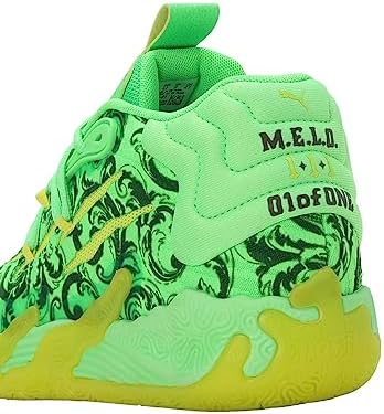 Puma Unisex-Adult Mb.03 La France Basketball Shoe, 802 C Fluro Green PES-Fluro Yellow Pes, 9 UK | Image 7