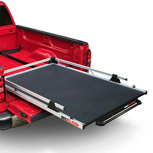 Bedslide No-Drill Truck Bed Brackets, for Truck Bed Organizer, Fits Chevy Silverado and GMC Sierra, Years 2014-2018 with 6'6" Truck Bed and 2016-2024