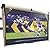 Outdoor TV Cover 80-85 inch - WITH FRONT FLAP - Weatherproof, Waterproof protection, Soft Interior, With Bottom cover - Beige