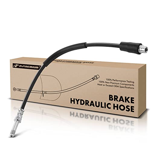 A-Premium Rear Driver or Passenger Brake Hydraulic Hose Compatible with Select Mercedes-Benz Models - Sprinter 3500 2015 2016 2017 2018, 4WD - Replace# 9064283601