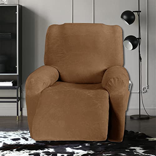 Housse de canapé extensible en velours pour un salon chic et protégé