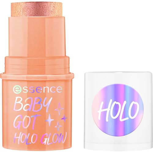 Essence Cosmetics Baby Got Holo Glow Illuminante Viso in Stick, Risultato...