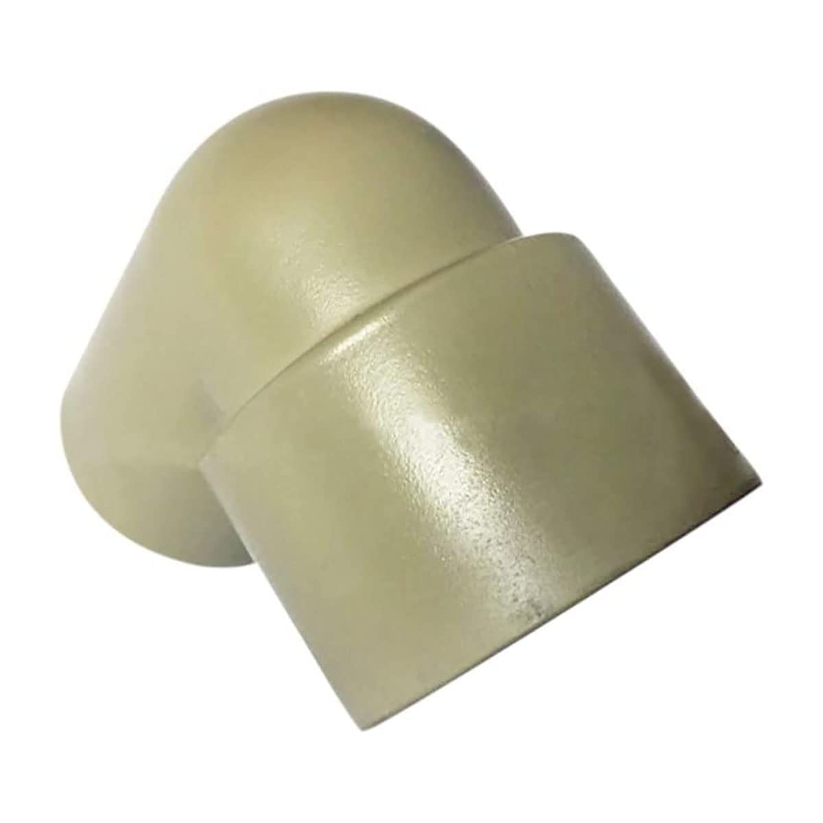 Accesorios de tubería de plástico, conectores de tubería de agua PPR Codo reductor de tubería de agua PPR Conectores de accesorios de tubería de 90 grados Marrón 1 pieza(90-75mm)