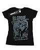 Absolute Cult Blondie Women's Tour 1977 Chest T-Shirt Black Small #1