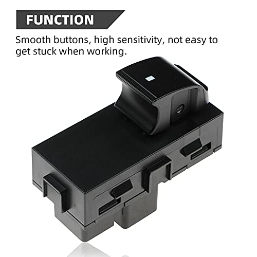 Caiwin CY034 Power Window Switch Window Buttons Front Right Passenger Side Rear Left Or Right Compatible thumb #2