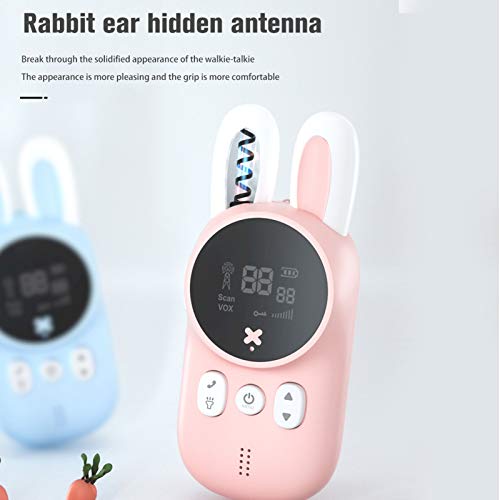 Daseey Walkie Talkie infantil para crianças Handheld Child Gift Walky Talky com lanterna, rádio bidi