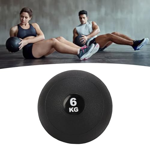 Ballon Médicinal d'entraînement Physique, Balles de Sport en PVC à Absorption des Chocs pour Hommes, Conception à Poids Propre, pour Salle de Sport (6KG) – Image 6