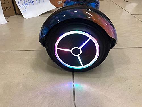 6'5 Polegadas Hoverboard Skate Electrico Scooter Infantil Bluetooth Led Bateria Luuk Young (Vermelh