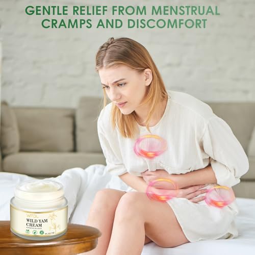 Organic Wild Yam Cream with Red Clover, Moisturizing Cream for Women, Includes Applicator (2.3 Ounce) - Thumbnail 5