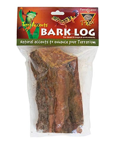 T-Rex Reptile Terrarium Décor - Terra Accents Bark Log