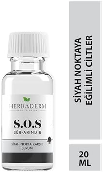 Herbaderm Sauce Skin Care Serum Against Blackhead Formation 20 Ml