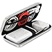 Shockproof Carring Case, iMangoo Hard Protective EVA Case Impact Resistant Travel Power Bank Pouch Bag USB Cable Organizer Sleeve Pocket Accessories Earphone Pouch Smooth Coating Zipper Wallet Silver