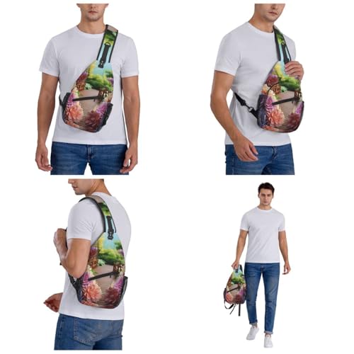 Morrales tipo bandolera unisex para senderismo miniatura 7