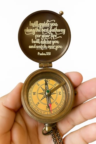 Brújula Náutica Vintage de Latón Personalizada miniatura 6