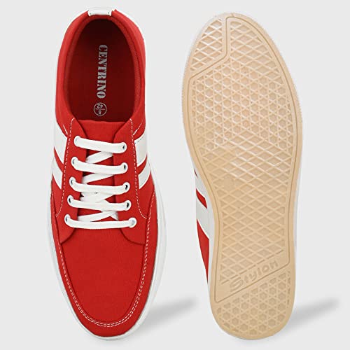 Image of Centrino Mens Sneakers |Sneaker for Men | Stylish Lace-Up Design | Soft Cushioned Insole for Comfort | Lightweight & Breathable | Perfect for Casual Wear (8221)