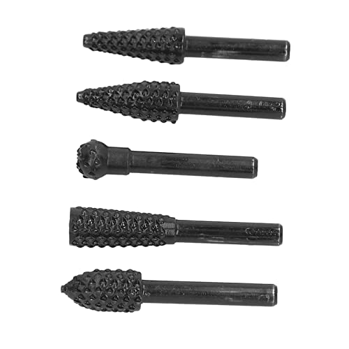 Set de fresas de carburo de tungsteno con vástago 1/4 pulg. miniatura 5
