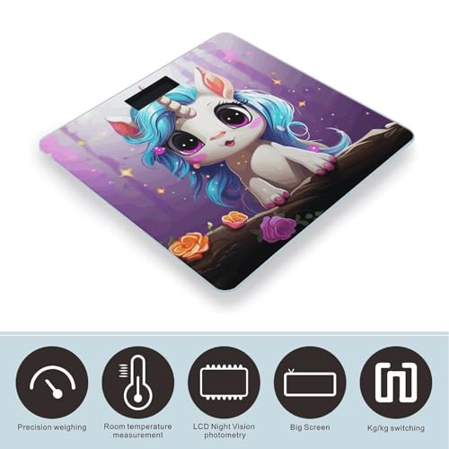 Báscula Digital Cute Pony para Peso Corporal miniatura 3