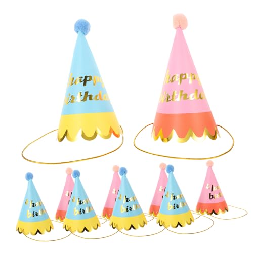 ifundom 10 Piezas Sombrero De Cumpleaños Macetas Colgantes Cestas Diademas Gres Clip Porta Guantes Clips De Manopla Para Adultos Macetas De Vainilla Peluches Tetera Infusor Papel