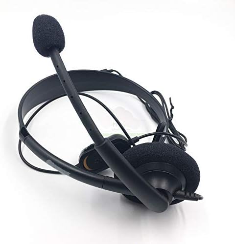 Black Wired Chat Chatting Headset Headphone Earphone with Mic for Xbox One S for Xbox One Slim
