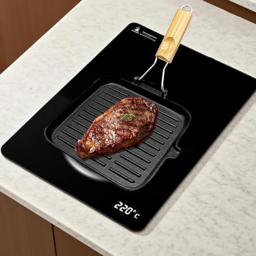 Poêle à griller pour camping et cuisson outdoor en fonte - 8