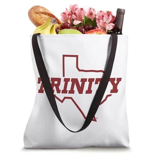 Bolso tipo tote con logo oficial de Trinity University Tigers, Estado de Texas miniatura 4