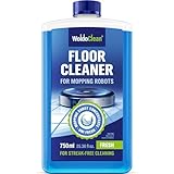 WoldoClean Robot Mop Cleaning Solution 750ml - Floor Cleaner Concentrate for Robot Vacuums, Compatible with Roborock, Shark, Eufy, Ecovacs, Dreame & iRobot, Non-Foaming & Streak-Free