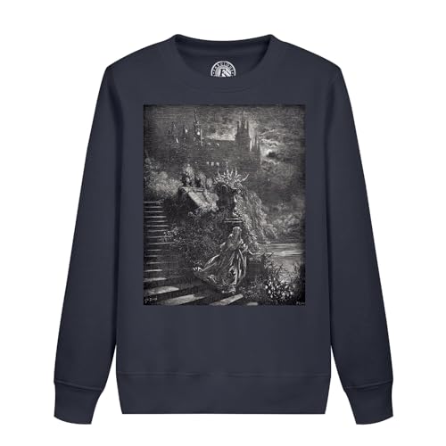 Sweatshirt enfant Peau d'Ane illustration Gustave Doré en coton bio pour fille et garçon