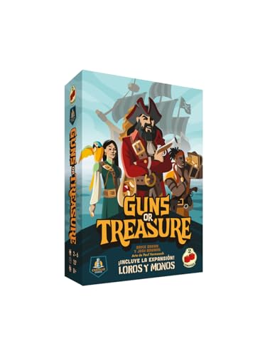 Guns or Treasure Juego de Cartas de Piratas y Faroleo | Juego de