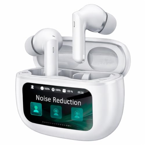 Image of Bucephalus AI Clear Calls, 40H Playtime for Sports & Working, Stereo Sound Headphones for iPhone /Android-HOT