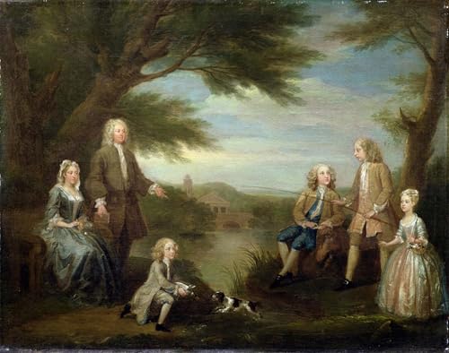 Peintures et Tableaux Modernes Hogarth : Une Décoration Murale Raffinée au Format 60x90cm
