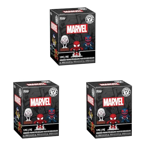 Funko Mystery Mini: Spider-Man Comics - 1 Of 12 To Collect - Styles Vary - Marvel Comics - Fumetti Marvel - Figura in Vinile da Collezione - Idea Regalo - Merchandising Ufficiale - Comic Books Fans
