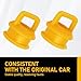 DYEKNEE 2 PCS Automotive Transmission Shift Link Cable Bushing, 0.5