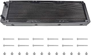 BXQINLENX 18 Pipe Aluminum Heat Exchanger Radiator for PC CPU CO2 Laser Water Cool System Computer 360mm(A)