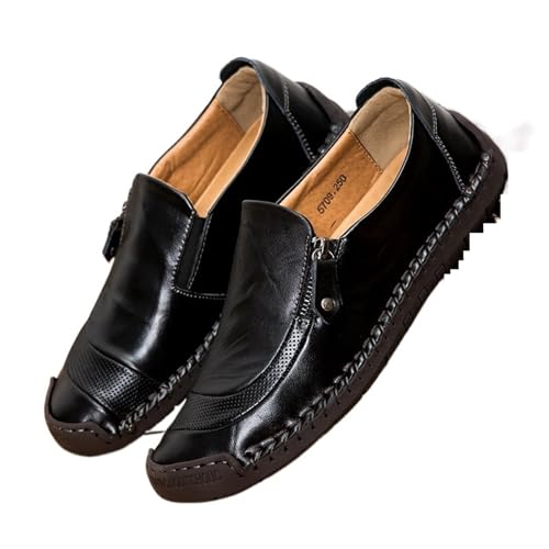 Dress Shoes for Men Men's Breathable Leather Driving Loafers Casual Moccasin Shoes for Comfort and Style