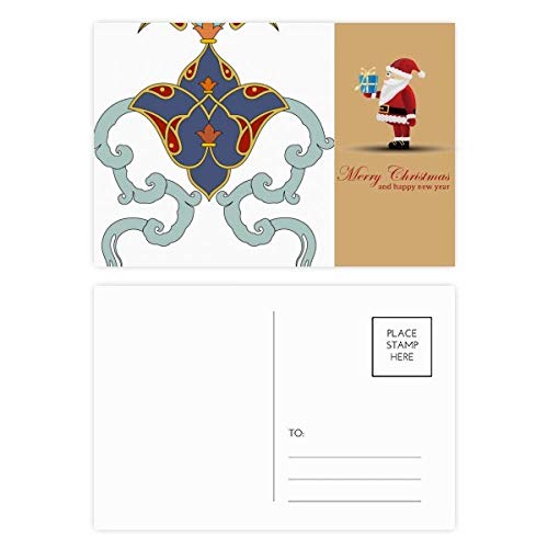 Cartes postales père Noël pour décorer la table de fête et surprendre vos invités