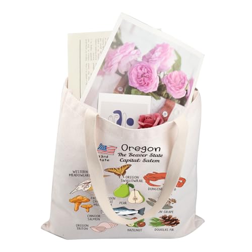 Zuo Bao Salem Travel Tote Bag Oregon Gift The Beaver State Nature Shopping Bag Oregon Lover Gift Salem Souvenir4