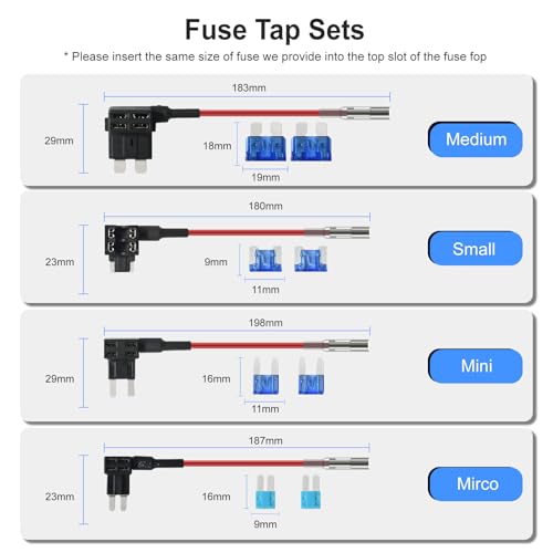 Dash Cam Hardwire Kit with USB-C Port for V5 and R4-RD Dash Camera Models, Converts 12V-30V to 5V/3A, LED Indicator,24Hr Parking Monitoring Kit with Low Voltage Protection by VROAVIE - Image 3