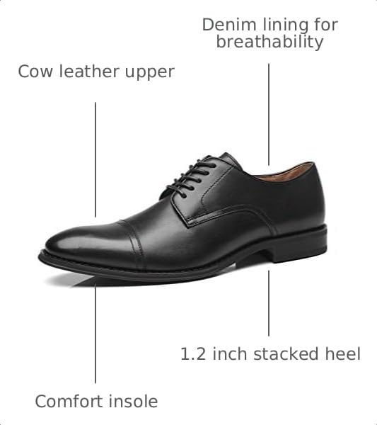 Image of Men's Oxfords Shoes Splendo-1-burgundy